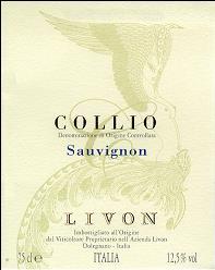 Collio Sauvignon blanc Friaul DOC 2022